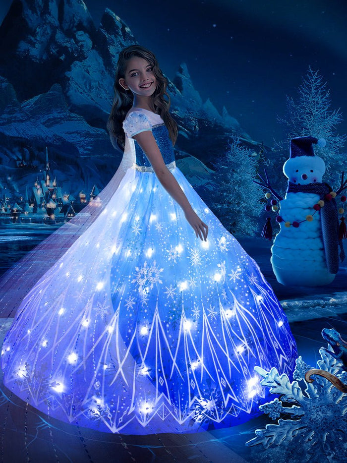 Light Up Snow Princess Costume – RadWish