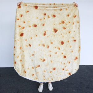 Tortilla Burrito Blanket , ugg blanket, throw blanket, picnic blanket
