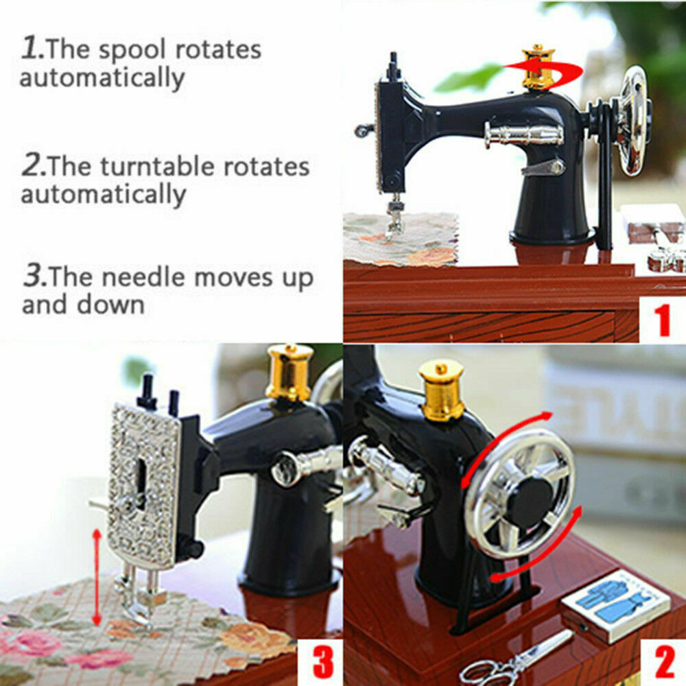 Sewing Machine Music Box