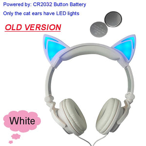 Cat Ear Headphones - With Glowing Ears