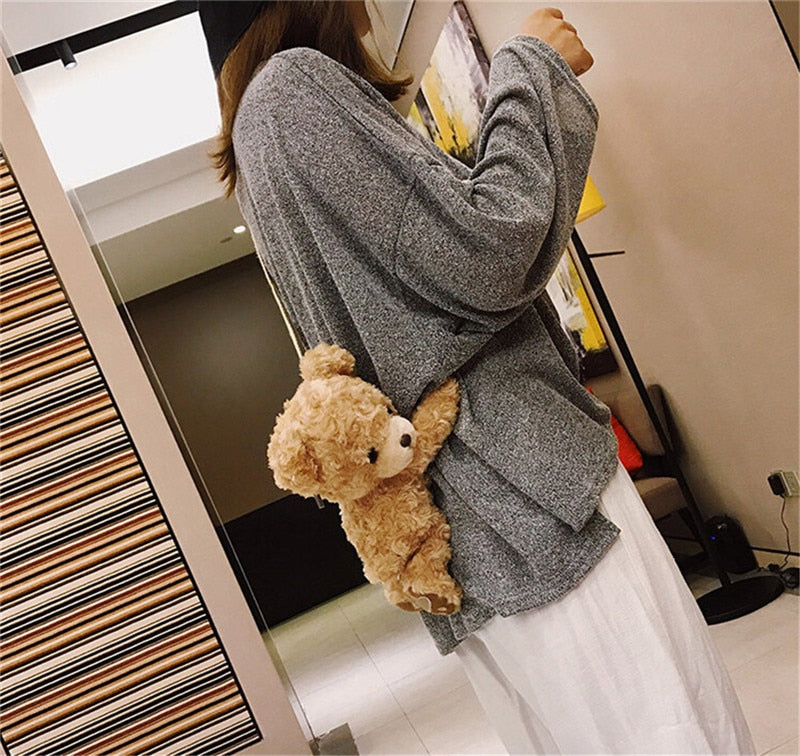 Hugging Teddy Bear Handbag – RadWish