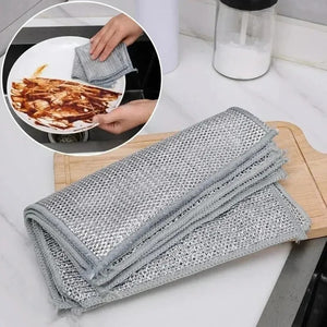 Steel Shine Scrub Cloth