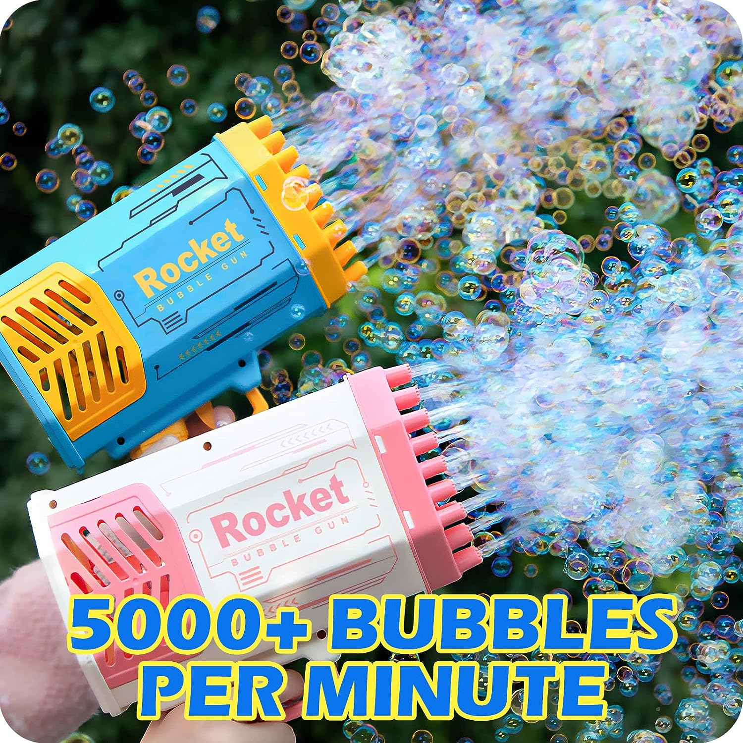 Bubbly's 24 Hole Bazooka Bubble Blower