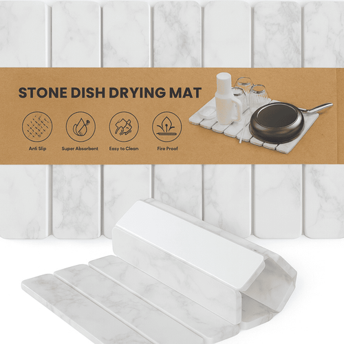 Quick-Dry Kitchen Stone Mat
