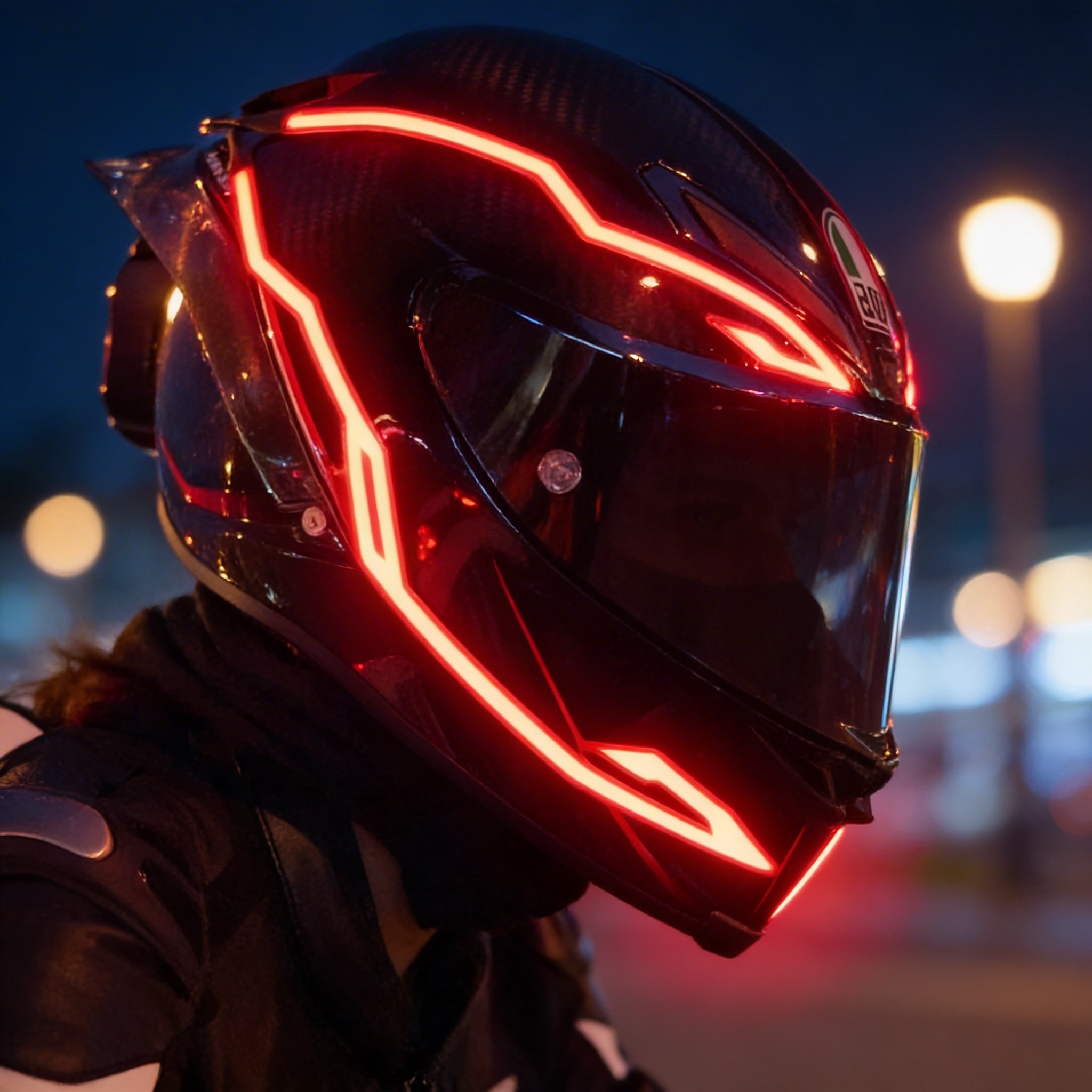 Lightrider™- Tron Inspired Helmet LED kit