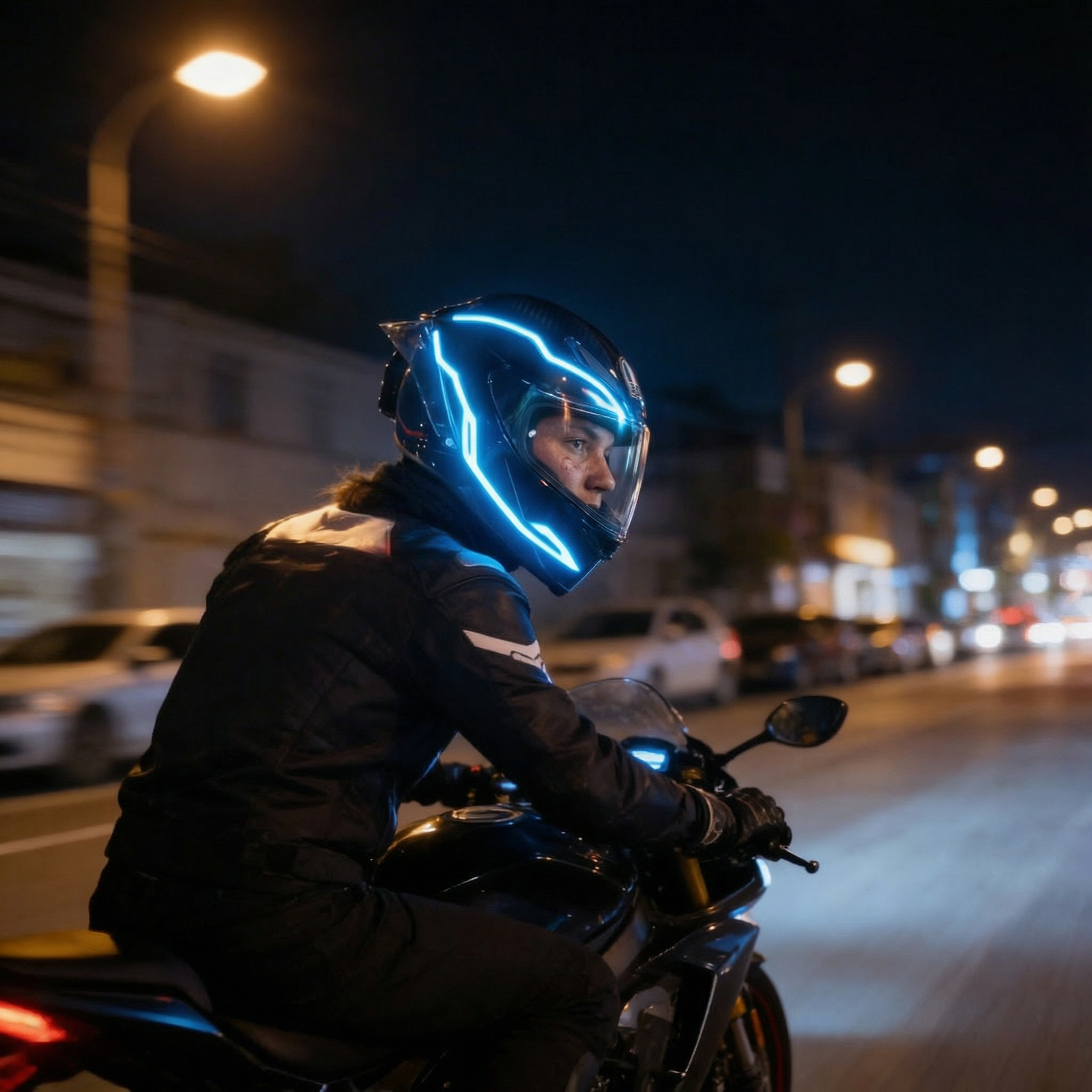 Lightrider™- Tron Inspired Helmet LED kit