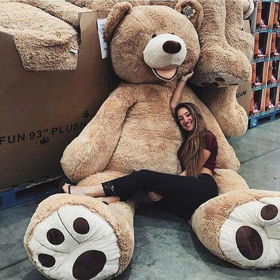 Kunshop Giant Teddy Bear Huge Toy (6.5 feet)