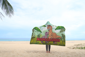 Mamasaurus Hooded Blanket