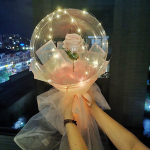 Valentine's Day Luminous Balloon Flower Bouquet