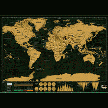 Wanderlust™- Scratch Map