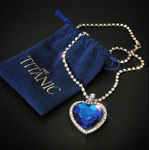 Titanic Heart of the Ocean Necklace!