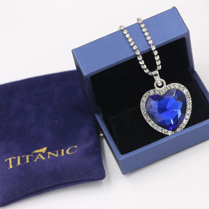 Titanic Heart of the Ocean Necklace!
