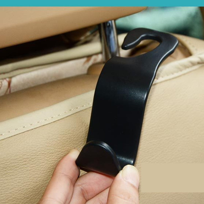 4pcs Car Hanger Holder Auto Fastener Clip Car Seat Back Clips Hook for  Bag@t@