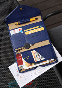 Multi-purpose Travel Passport Wallet ,Tri-fold Passport Holder