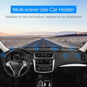 Universal Magnetic Cell Phone Holder Mount For Car, Supports All iphone, GPS & Tablets