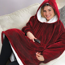 Sherpa Blanket With Sleeves
