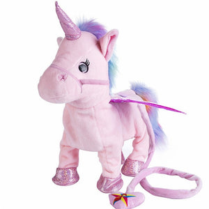 Walking-Singing Unicorn Plush Toy