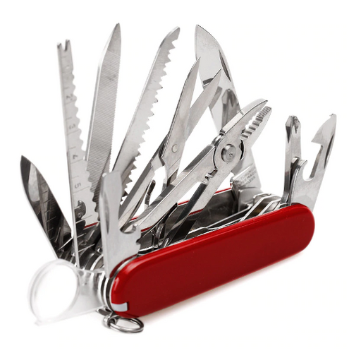 Swiss Army Knife 15 In 1 Multi Tool (30 Features)